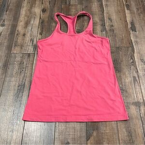 Lululemon Tank Top Womens 8 Pink Cool Racerback Stretch Sleeveless Yoga Gym FLAW
